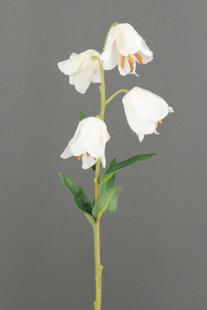 Glockenblume 4Bl L33cm weiss 120286-11