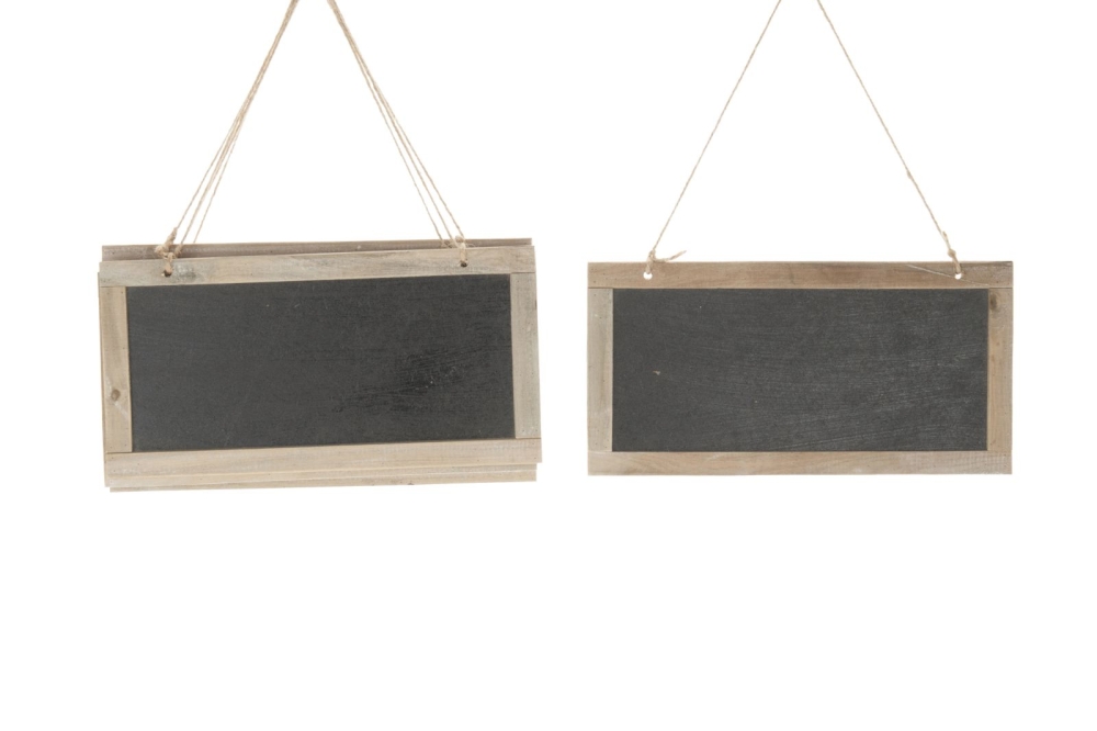 Blackboard 30x15cm natur-gewaschen 13084-298