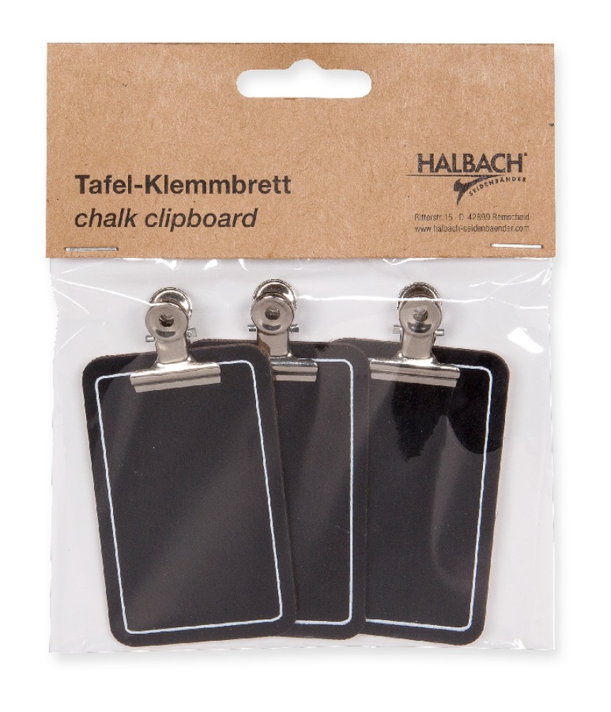 Mini-Tafel ca.7 x 4,5cm Btl.mit 3 Stck. 19691-045-100