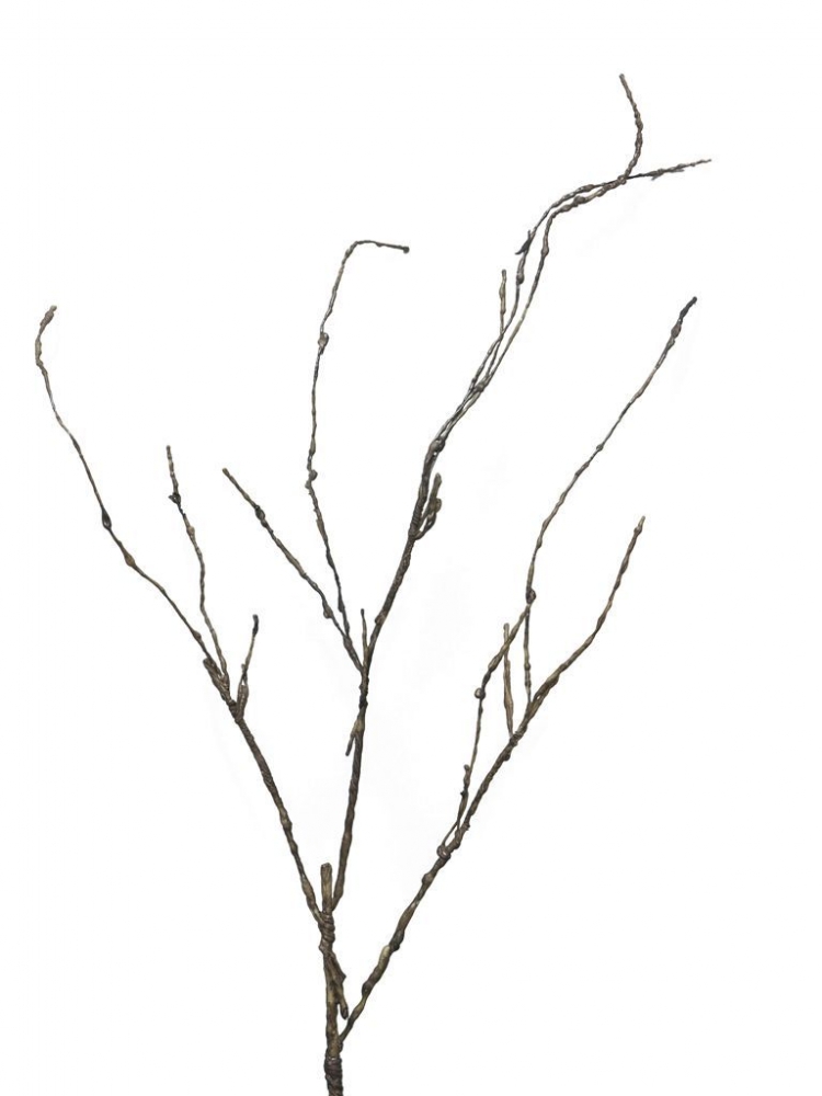 Zweig Cordata braun gedrahtet 95cm 31308-8