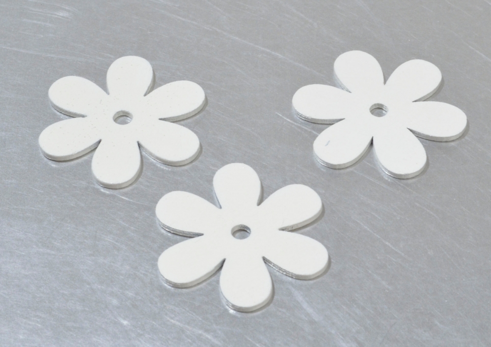Streublumen DM ca. 4cm weiß 12 Stck. 615307-12