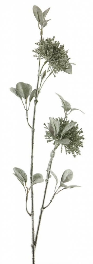 Wiesenblumen-Zweig silber ca. 76cm 94474-9
