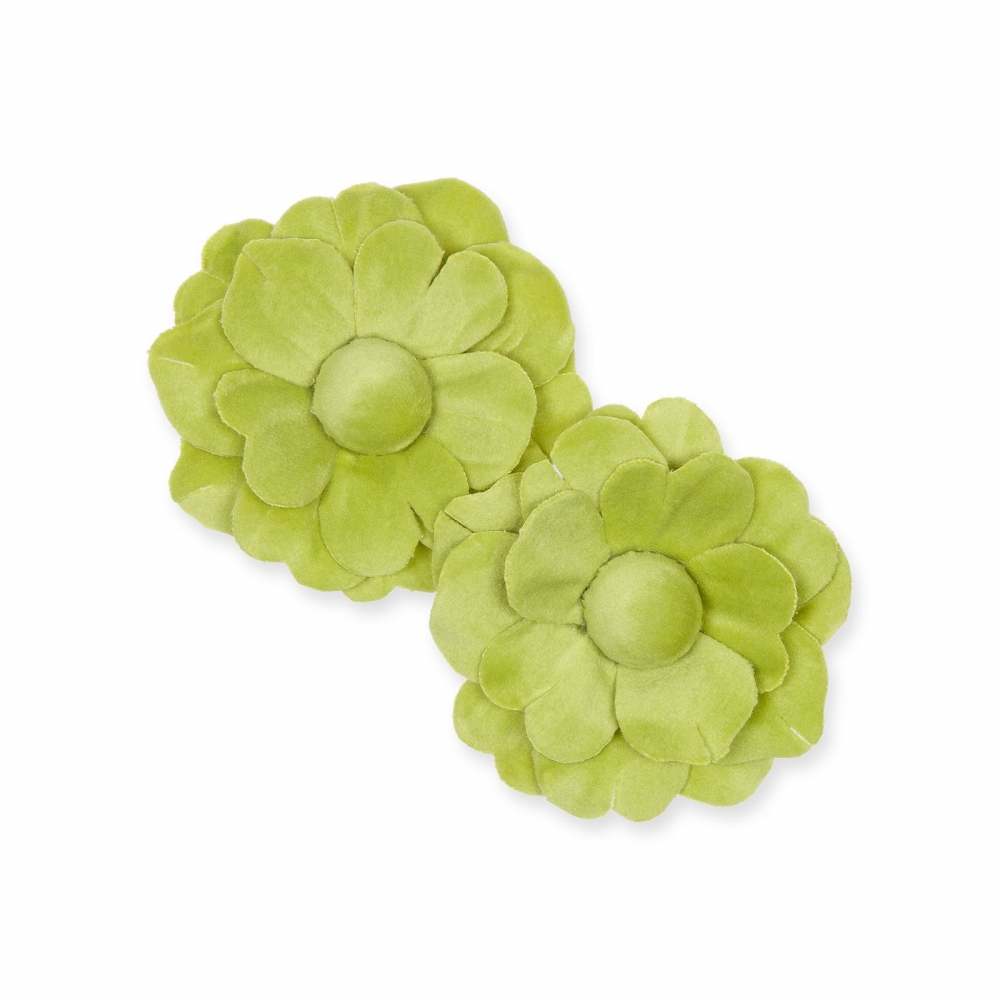 Samt-Blueten Btl mit 2 Stck. fruehlingsgruen 98003-075-563