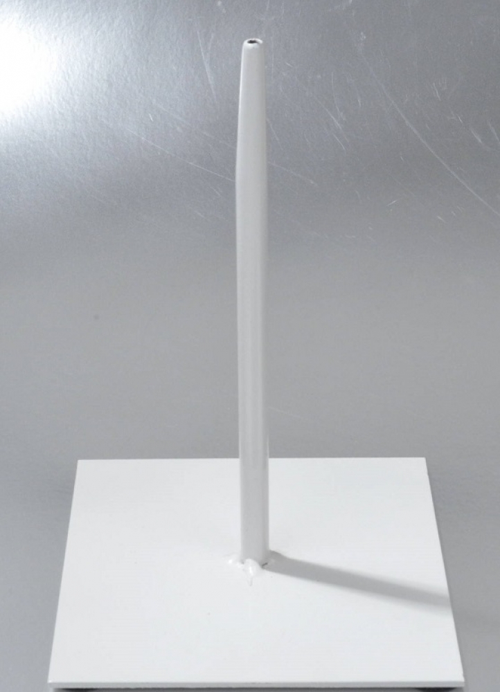 Kranzstaender L10cm B10cm H30cm weiss 990291-11