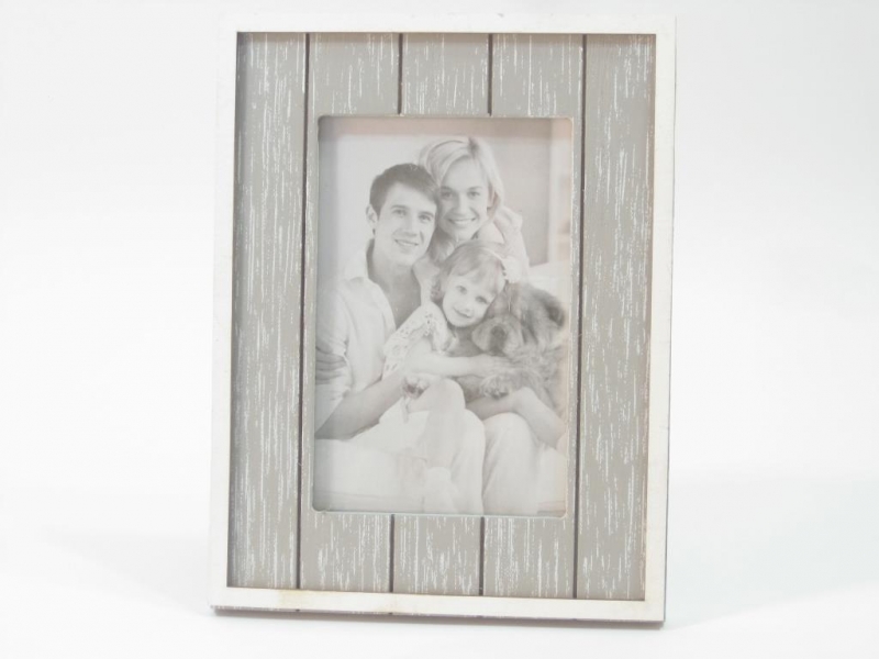 Holz-Photorahmen z.St. grau ca. 21x16cm 16XD52239