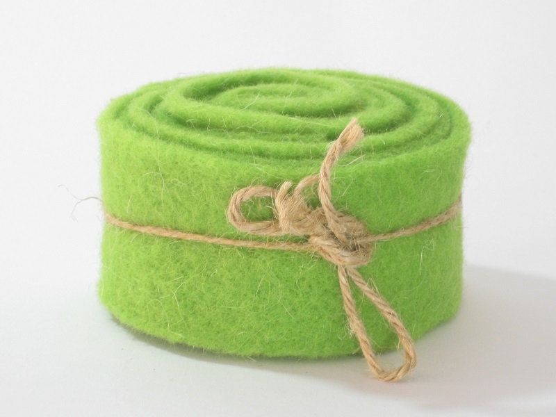 Filz Band 5x200cm gruen 65129